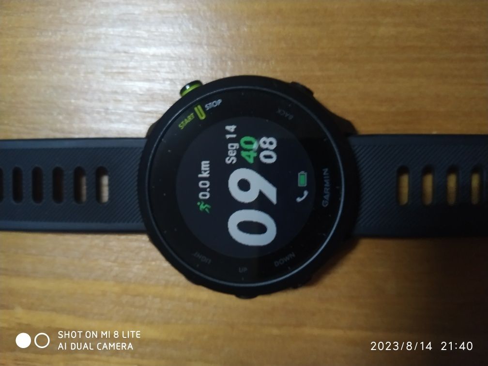 Garmin forerunner 55 garantia Aceito Retomas