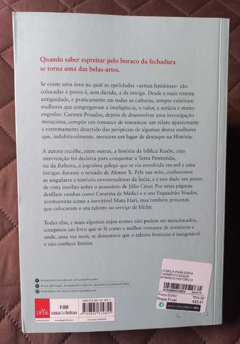 Licença para Espiar - Carmen Posadas