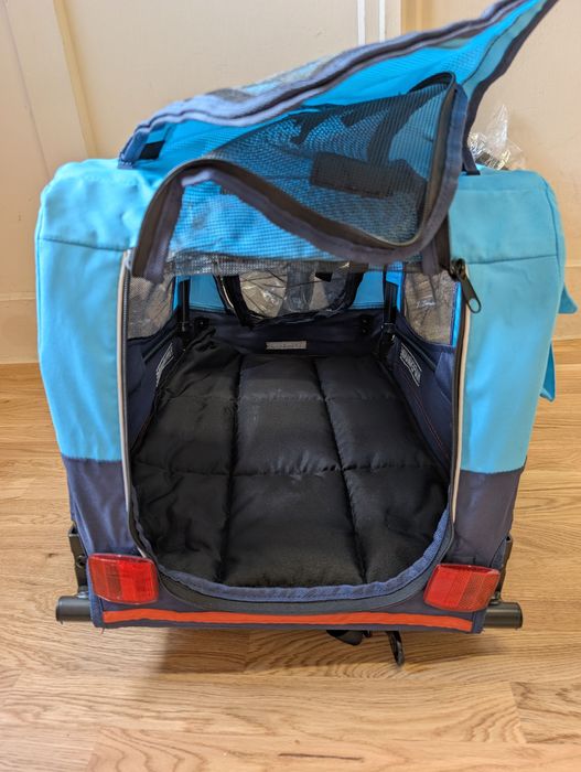 Hafenbande Przyczepka Rowerowa Cabby S dla psa 116x52x61cm do 20kg Zwr