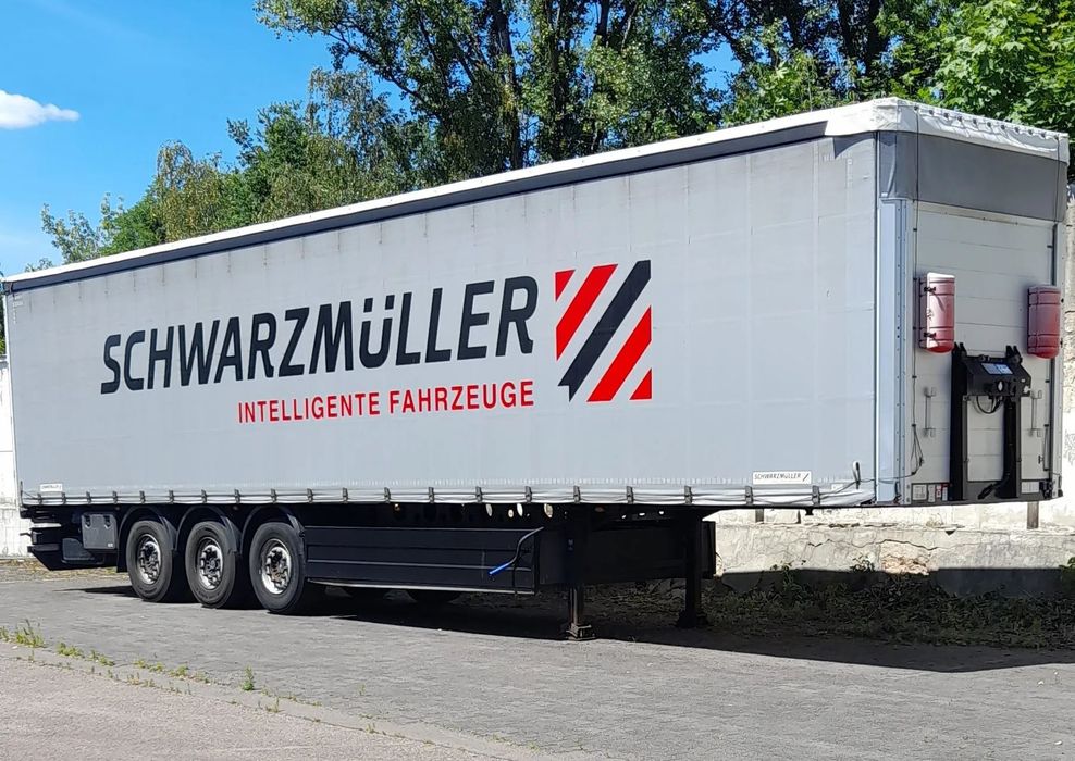 Schwarzmuller J-Serie  Naczepa Firanka 2017 Schwarzmuller 3 osiowa KURTYNA ULTRA LEKKA  XL