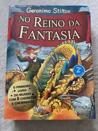 Livro No Reino da Fantasia Geronimo Stilton