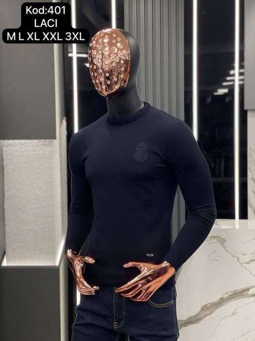 Чоловічий джемпере реглан тонкий світер billionaire loro piana