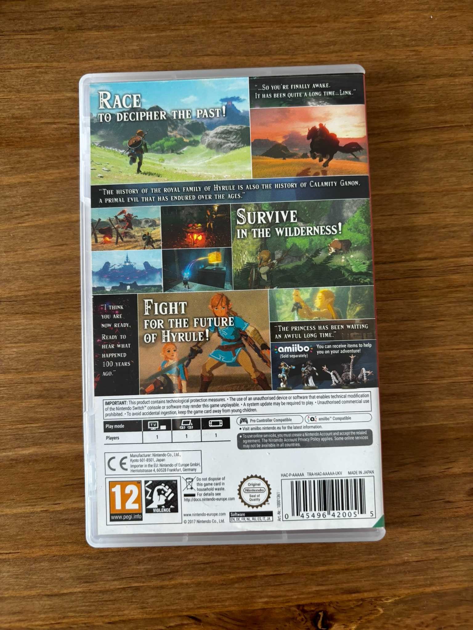 Gra The Legend of Zelda Breath of the Wild Nintendo Switch