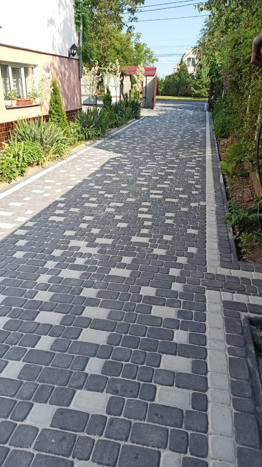 Укладка бруківки