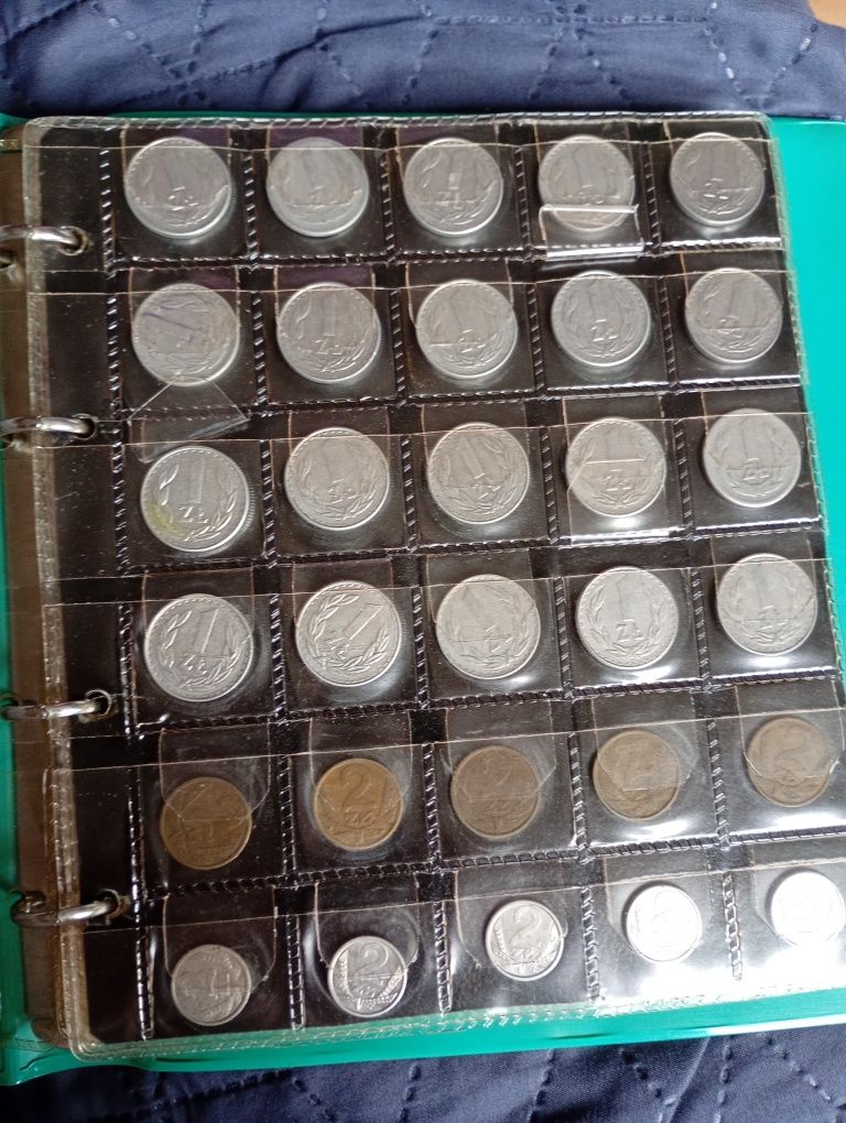 Stare polskie i niemieckie monety lata 60-90