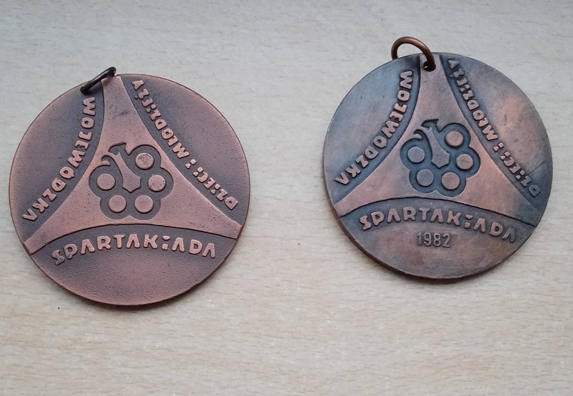 Medale brązowe Spartakiada Dzieci Młodzieży