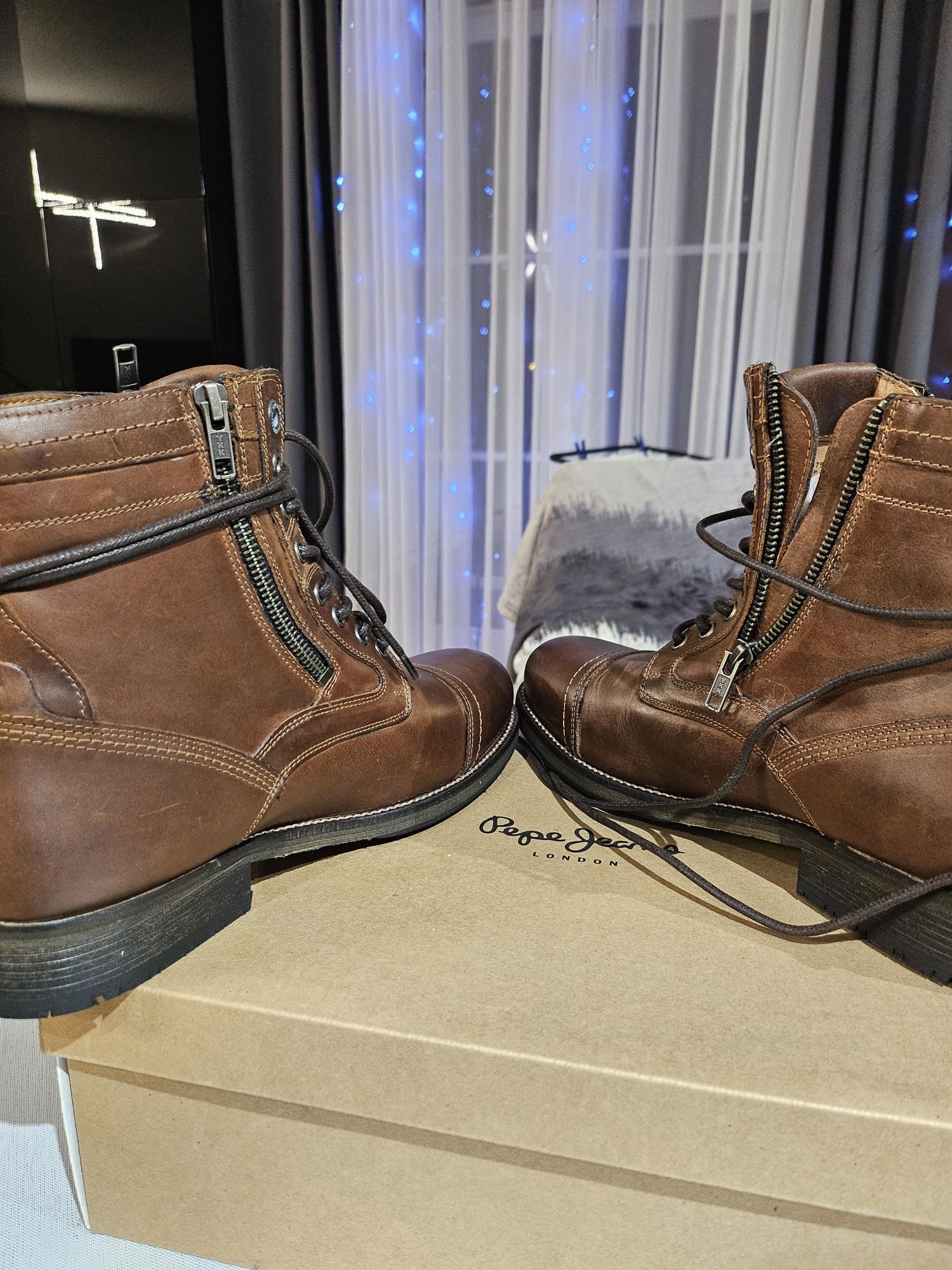 OKAZJA!!! PEPE JEANS Męskie botki roz 43 i 44