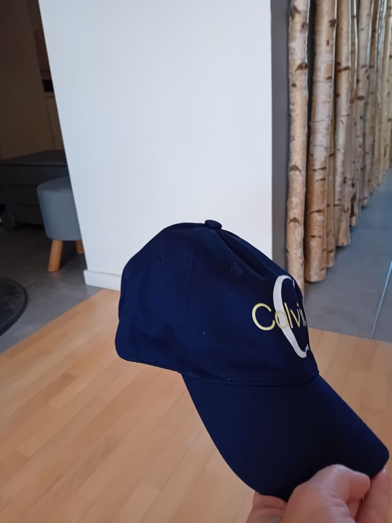 Nowa czapka z daszkiem ciemny granat