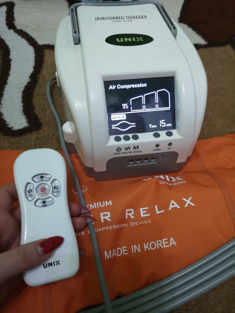 Doctor Home-9100 to urządzenie do drenażu limfatycznego z presją