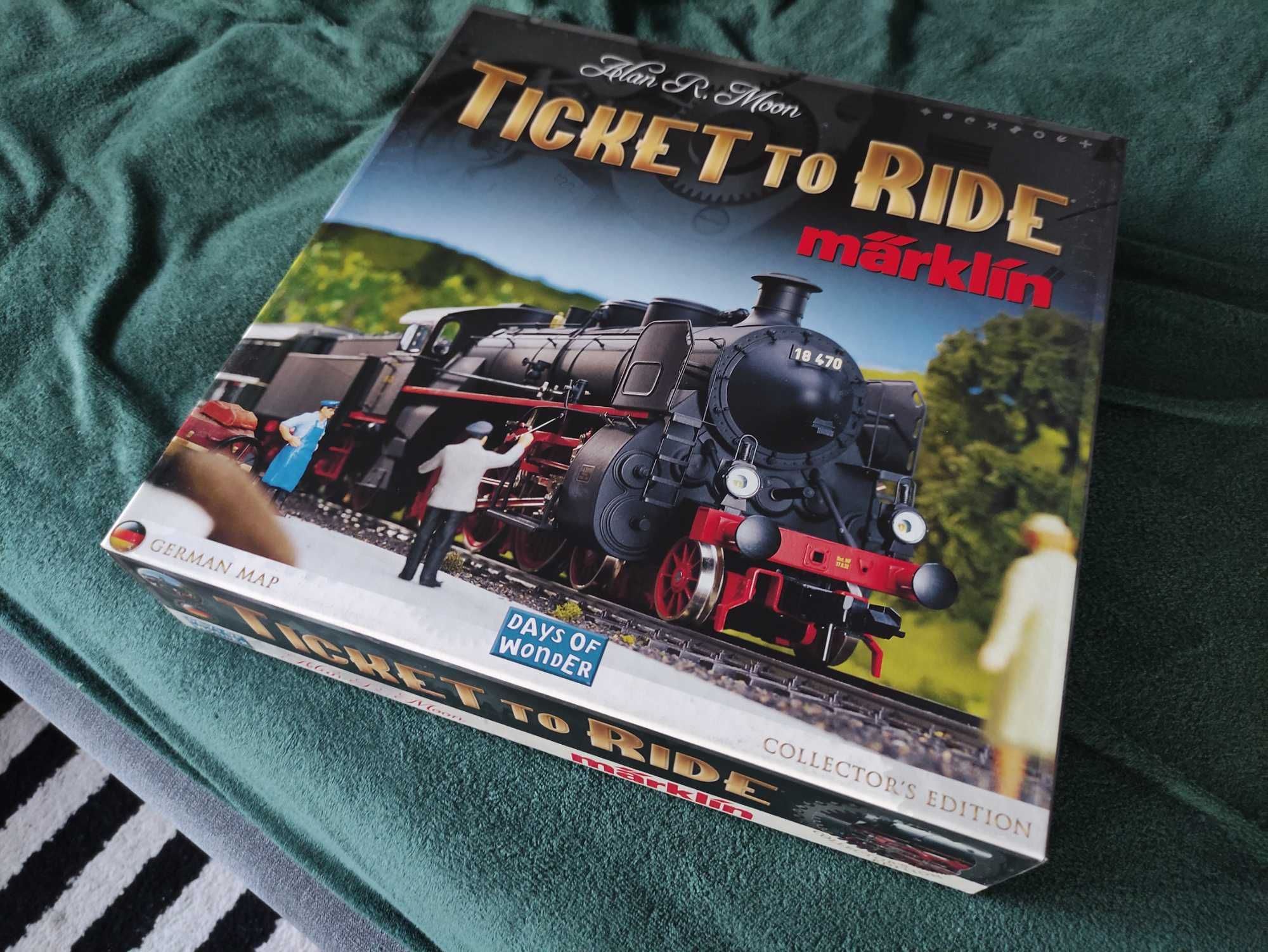 Ticket to Ride Märklin Wsiąść do pociągu wersj DE instrukcja PL Unikat