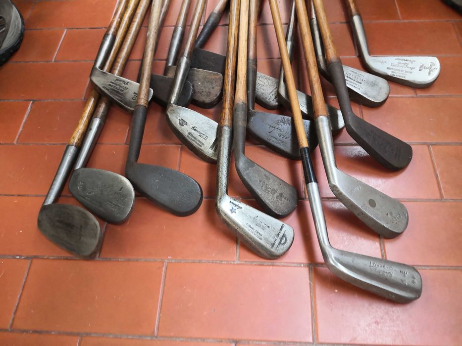 Tacos de Golfe HICKORY de colecção vintage/antigo