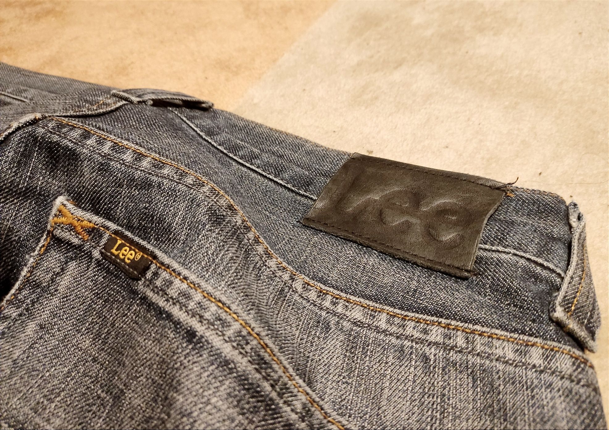 Spodnie męskie jeans Lee Flint W32 L32 lekko uszkodzone