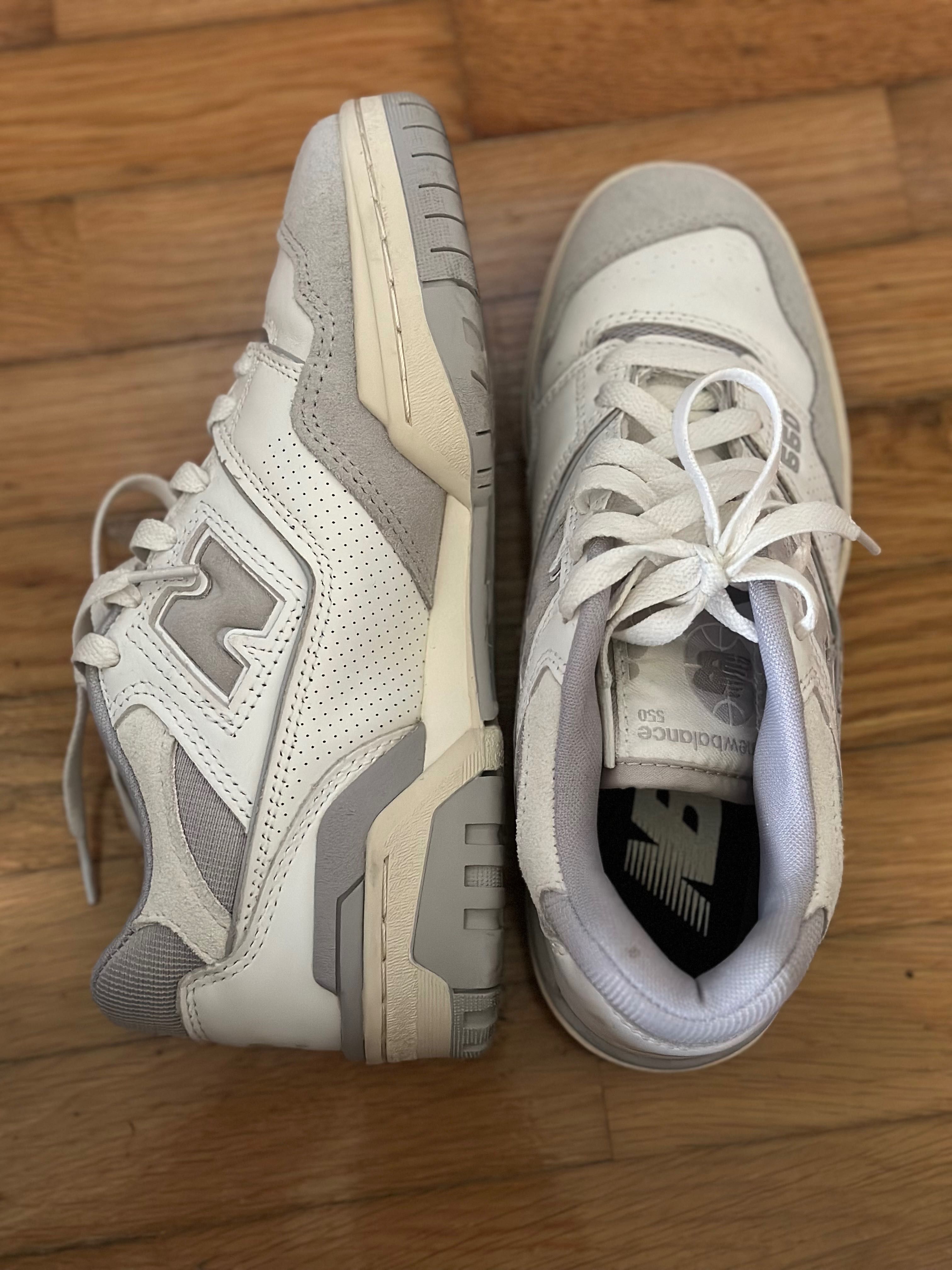 New Balance 550 cinzentas