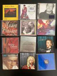 12 CD's variados - beethoven, amália, vivaldi, chopin
