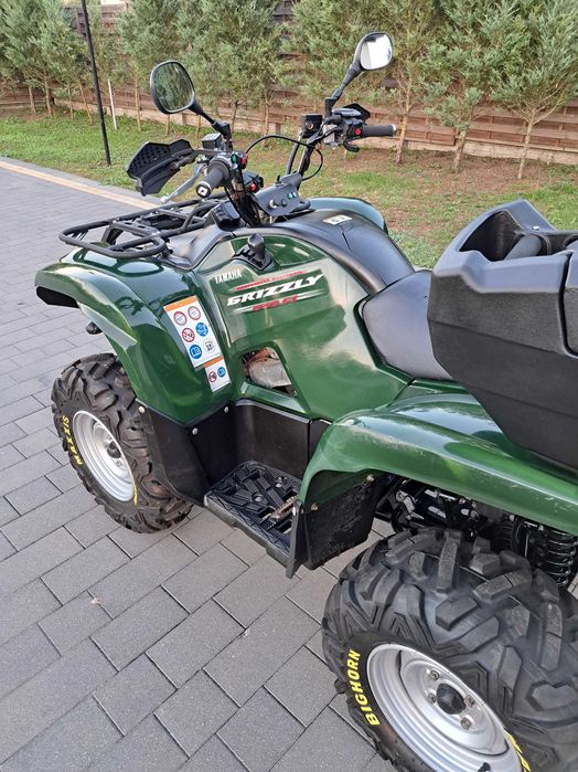 Quad Yamaha Grizzly 550 / 700! Niski przebieg! Salon PL! Homologacja!