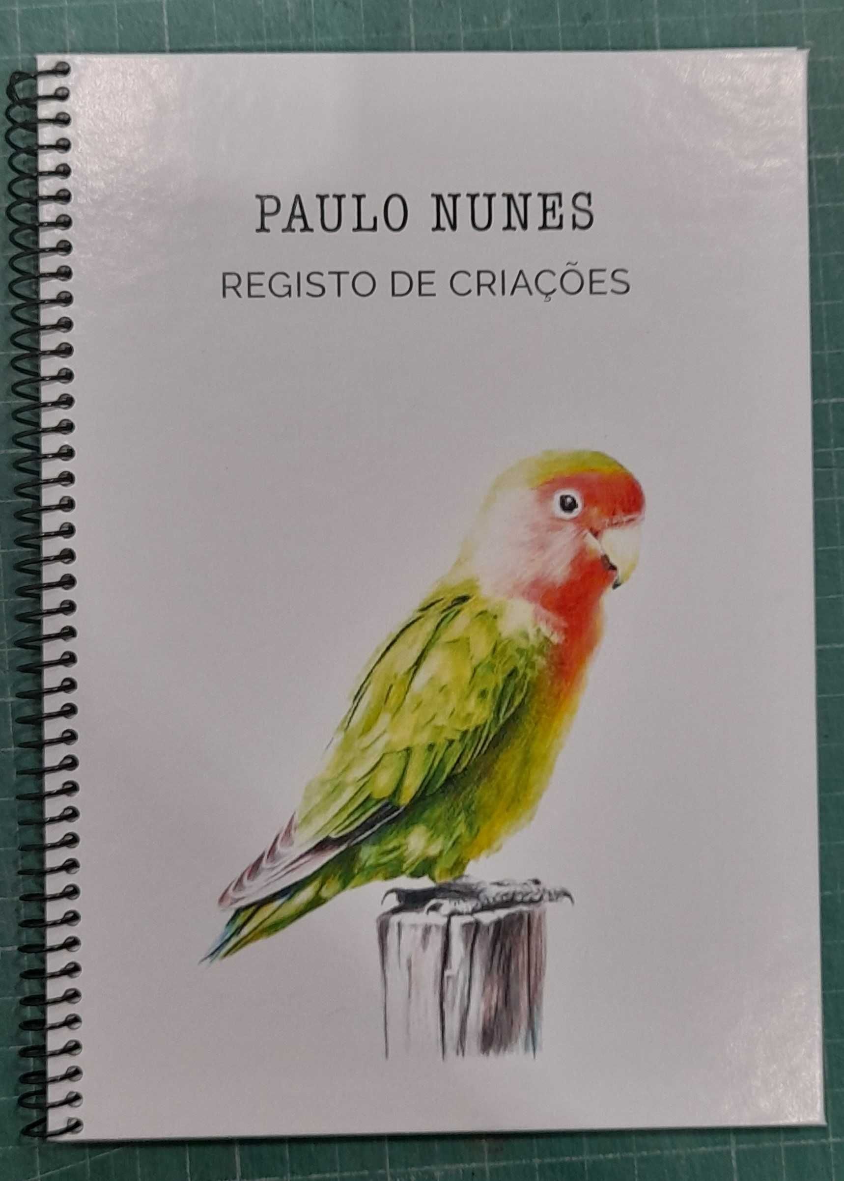 Cadernos Personalizados - Registo de Criações de Aves