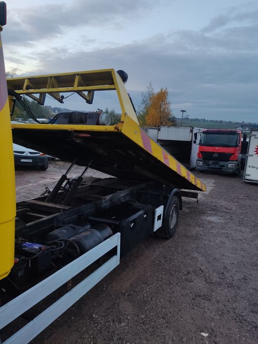 Płyta hydrauliczna najazd laweta 5,8m z wciągarka i motylem