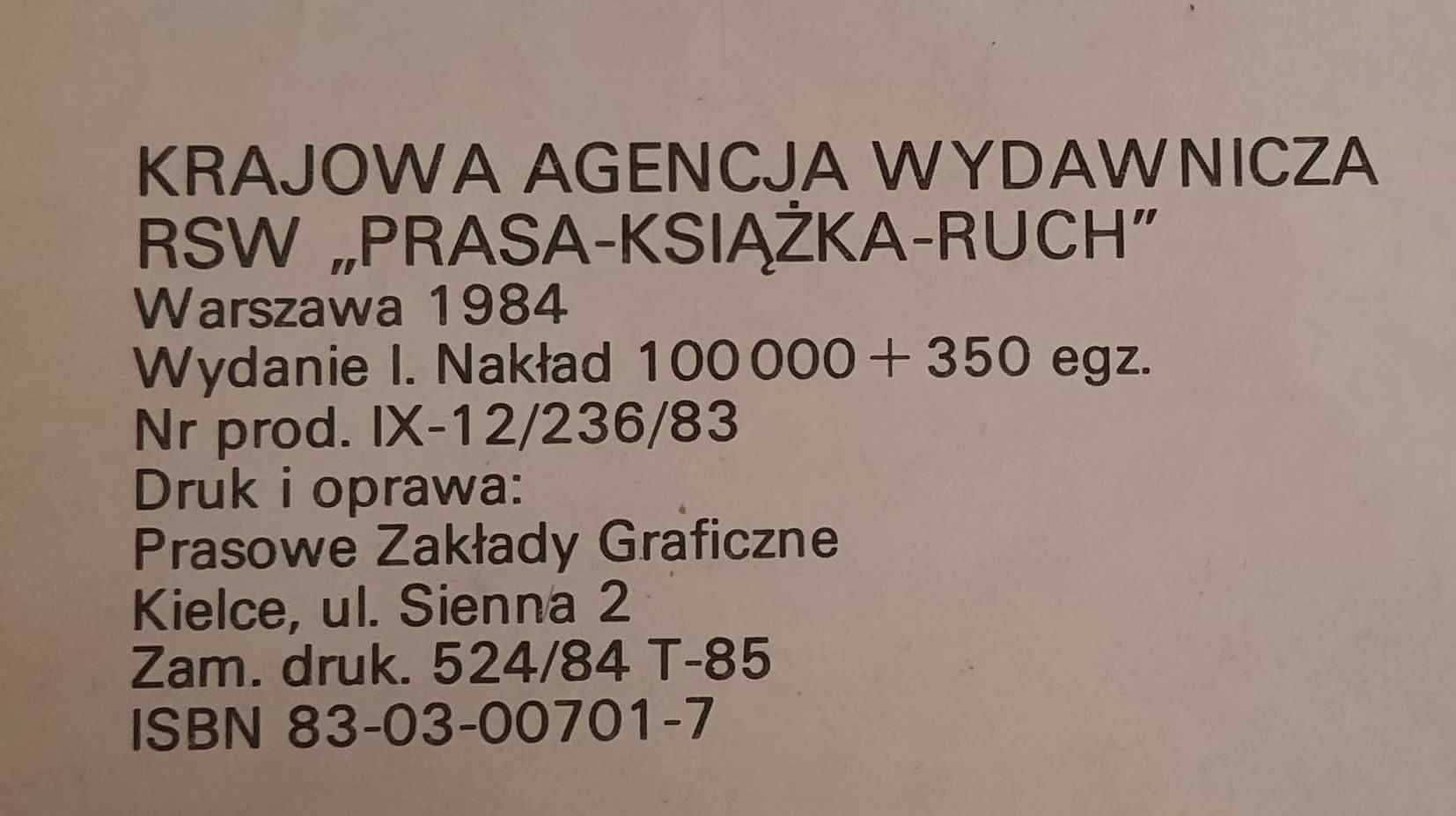 Księga Dżungli Komiks I wydanie 1984