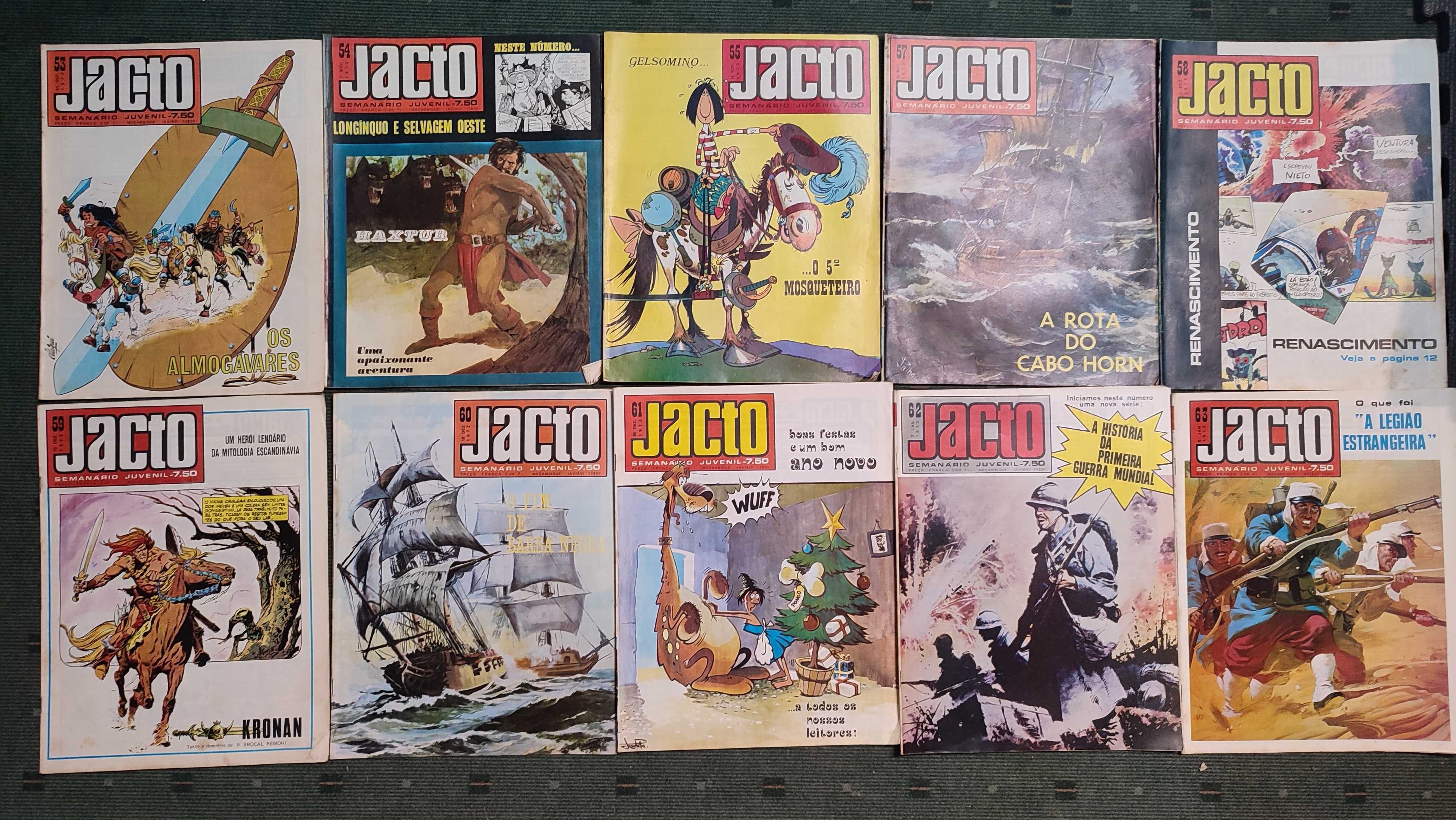 74 revistas BD Jacto