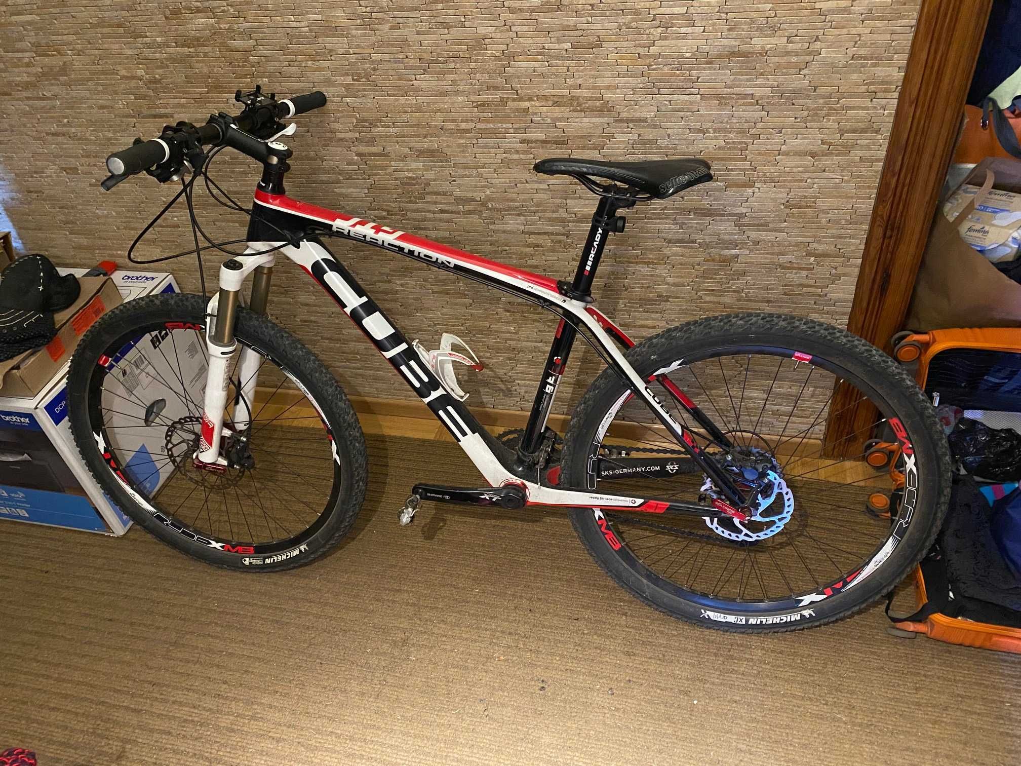 Cube Reaction GTC PRO - rower XC - carbonowa rama - Shimano