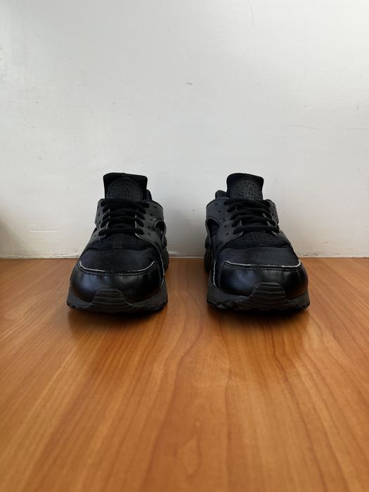 Кроссовки Nike Air Huarache размер 36 оригинал спортивные чёрные run