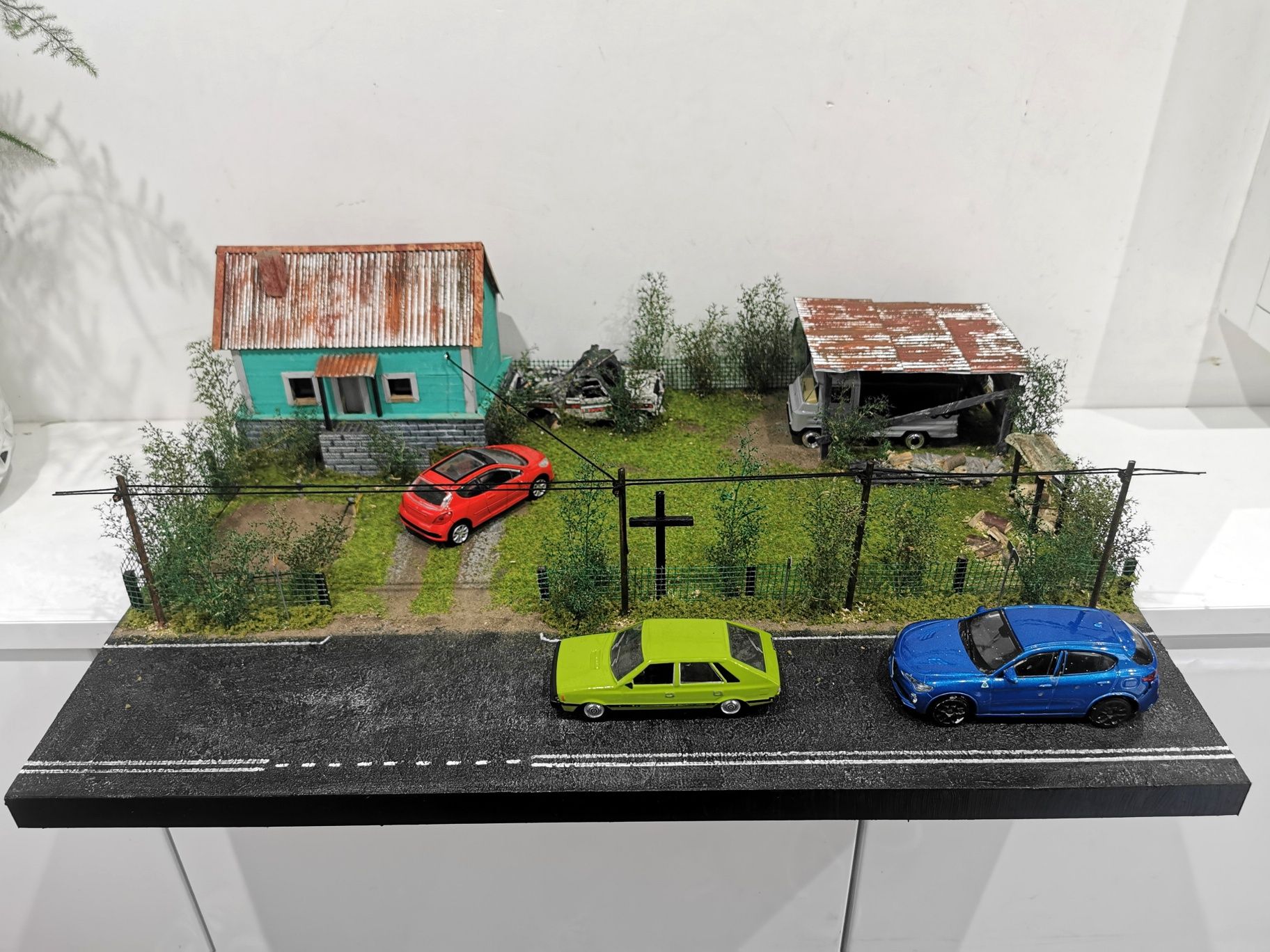 Makieta 1:43 Diorama 1/43 autoart kyosho norev solido otto welly cmc