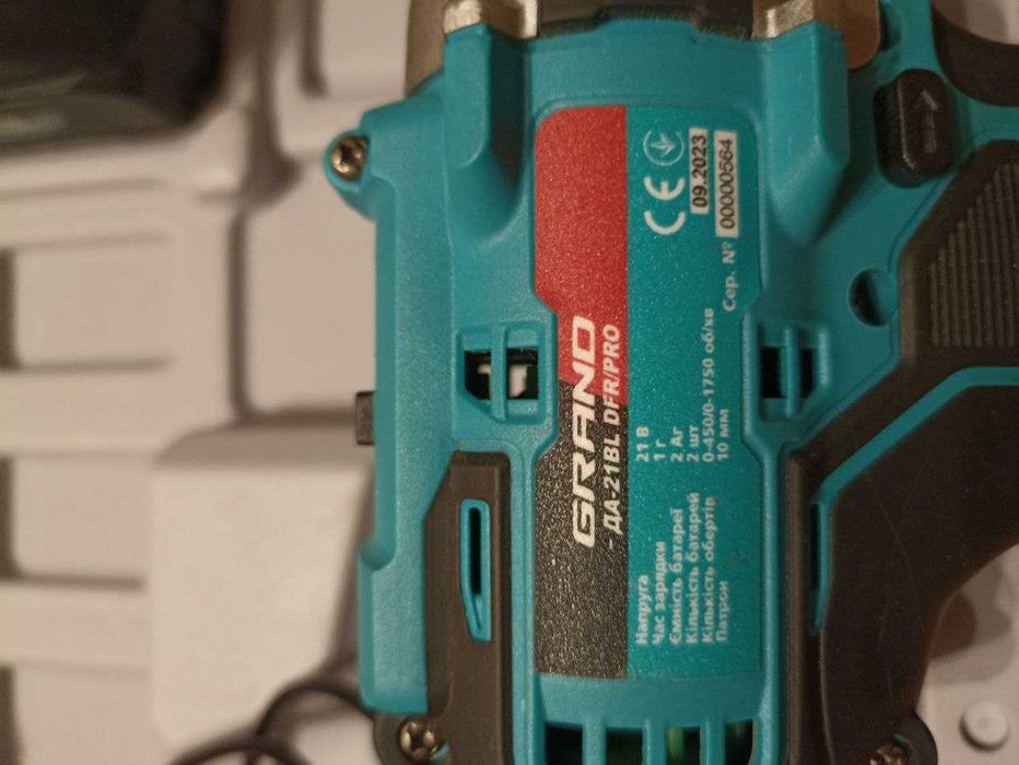 Шуруповёрт grand ДА-21BL DFR/PRO