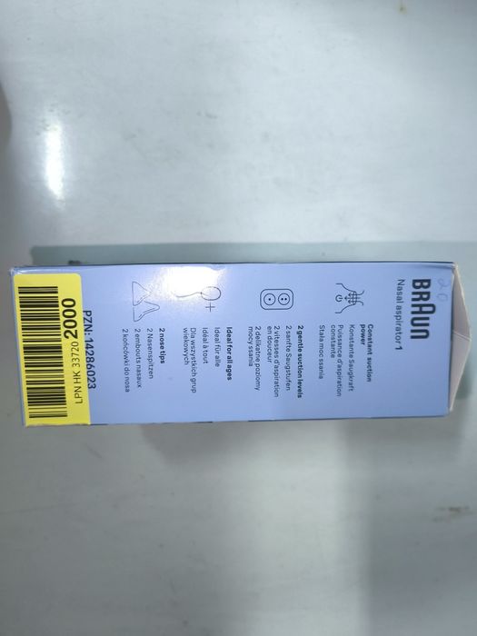 Aspirador nasal bebe Braun