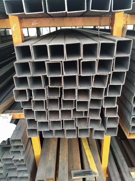 Труби квадратні, прямокутні для огорожі, металоконструкції