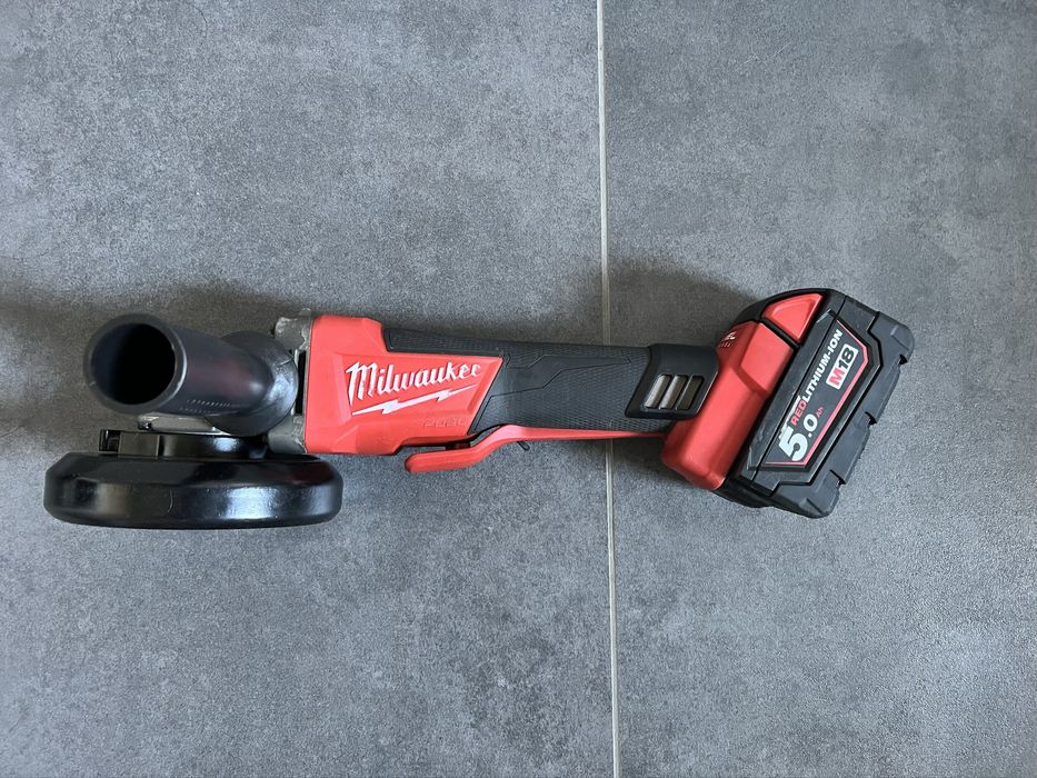 Безщіткова Акум. Болгарка Milwaukee M18 CAG125 XPDB