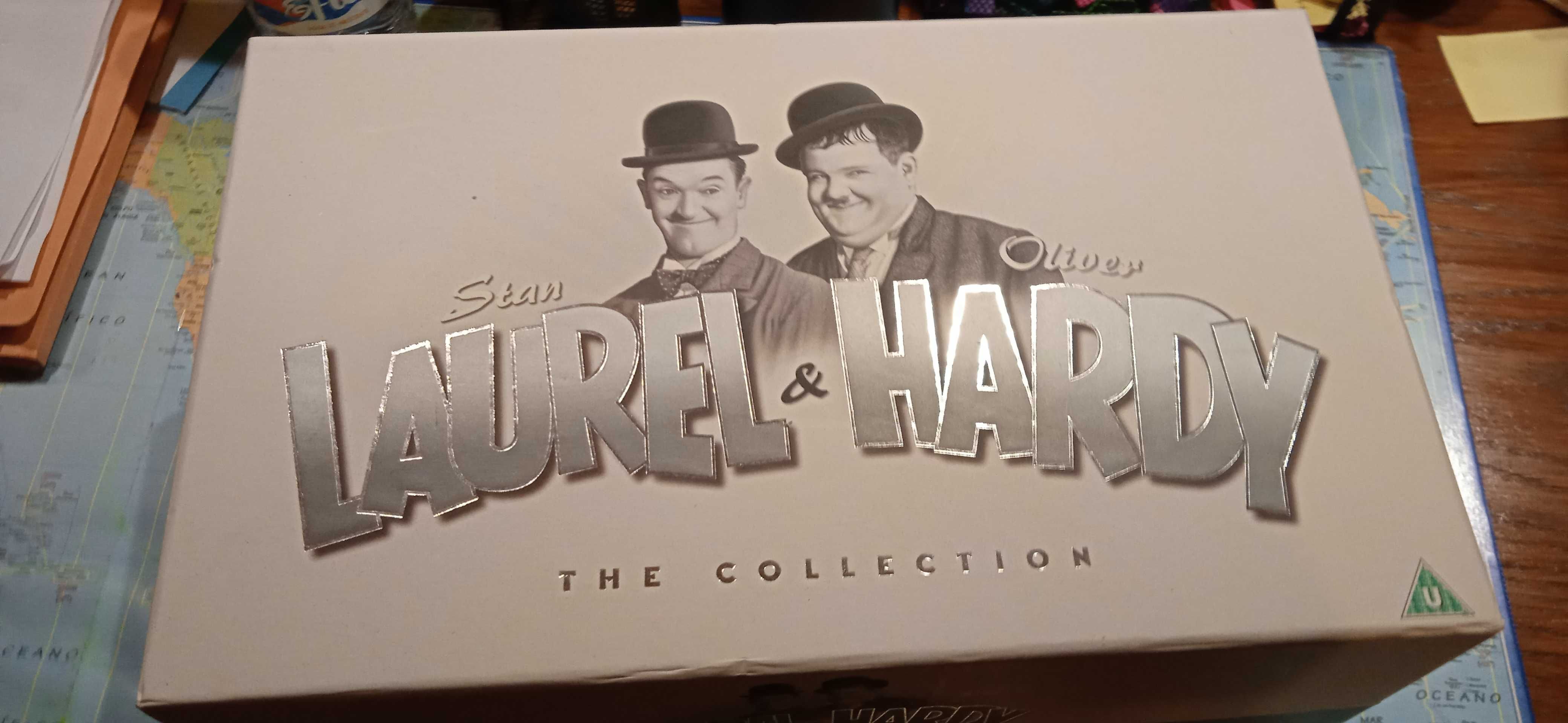 Coleção de DVD's Laurel & Hardy