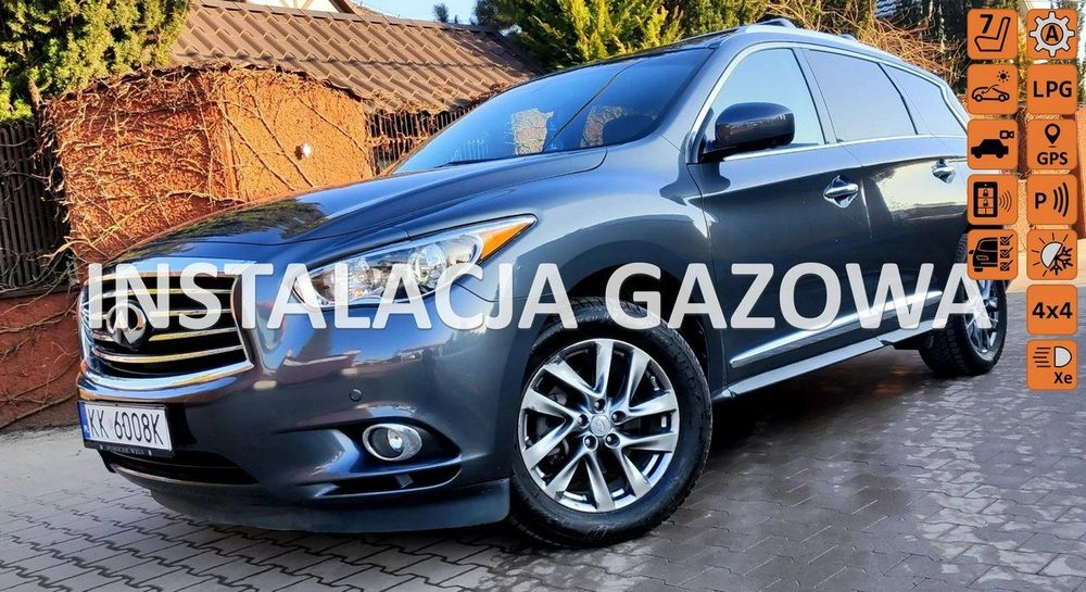 Infiniti QX60 3.5V6GAZ*4x4*Niskiprzebieg*Bogate wyposażenie