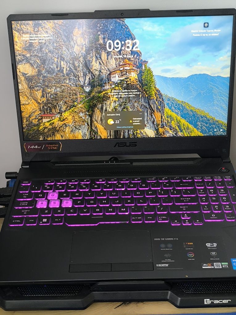 ASUS TUF Gaming F15 • i5-11400H • RTX 3050 Ti • 16 GB RAM • 512 GB SSD