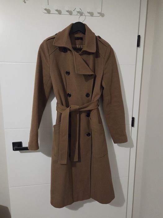 Płaszcz damski jesień/zima CAMEL