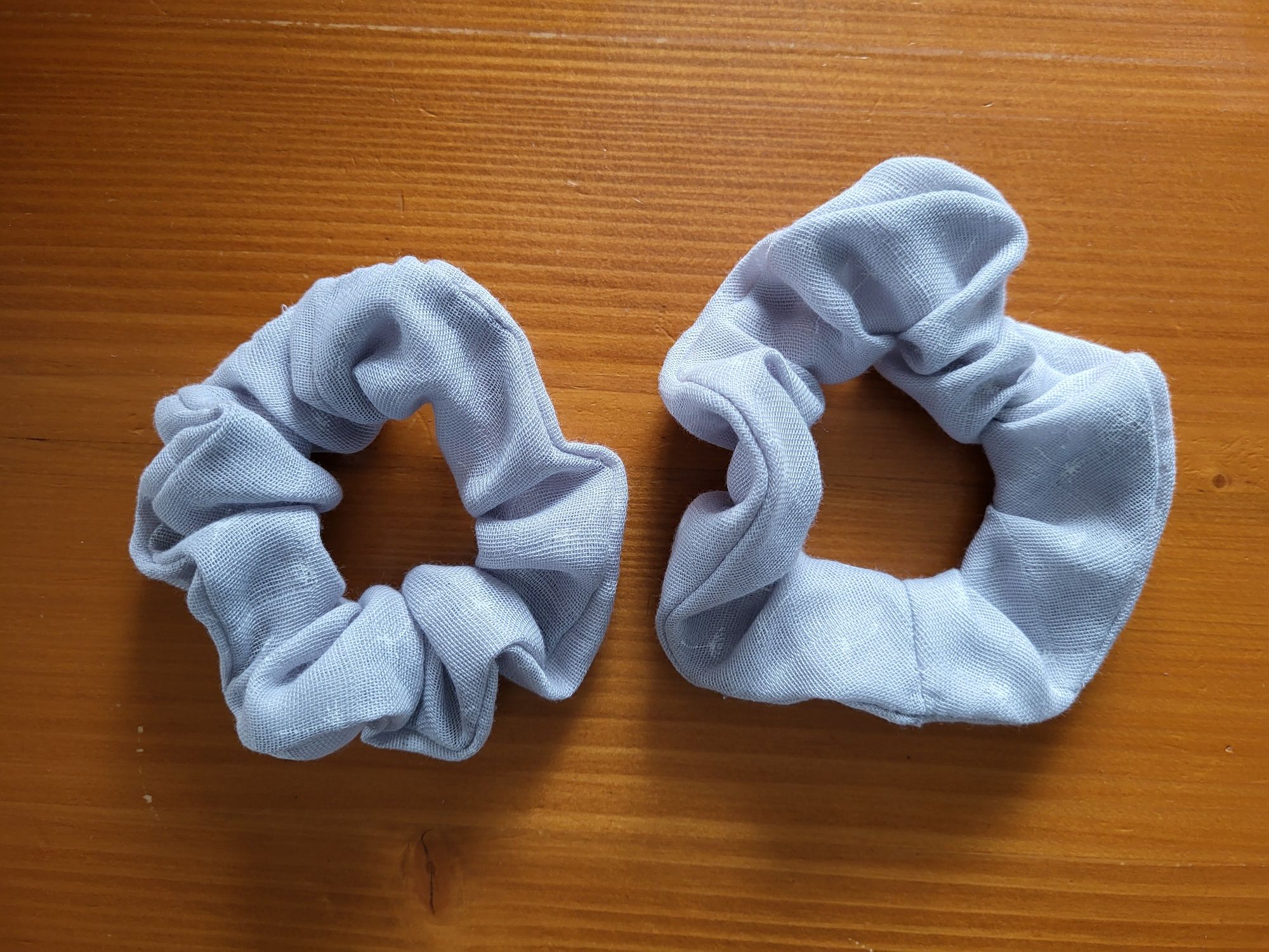 Gumki do włosów, scrunchie handmade 2 szt.