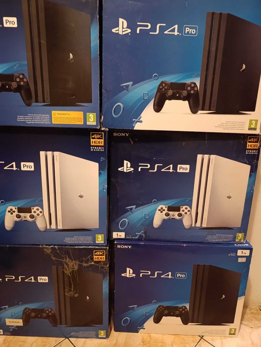 Komplet Kartonów do konsol Ps4 slim Ps4 fat Ps4 Pro