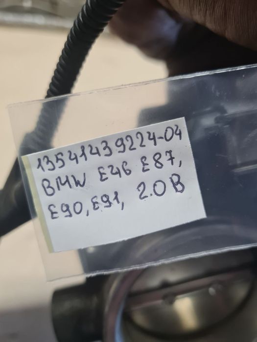 Дросельна заслонка BMW E46 E87 E90 E91 2.0 B N46B20BY БМВ 13541439224