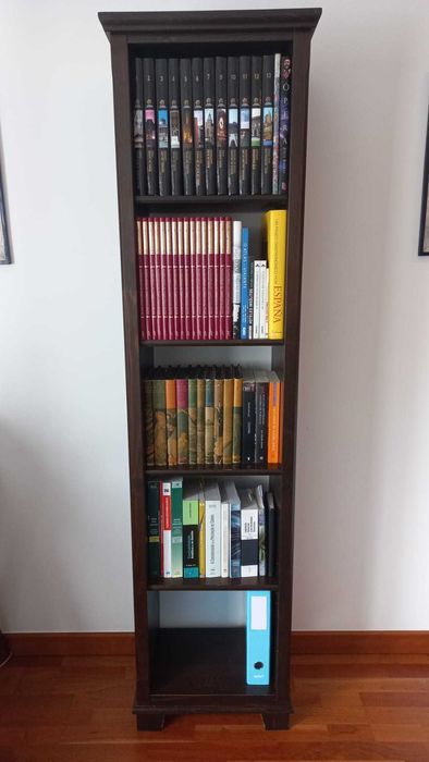 2x Estante livros Ikea preto castanho