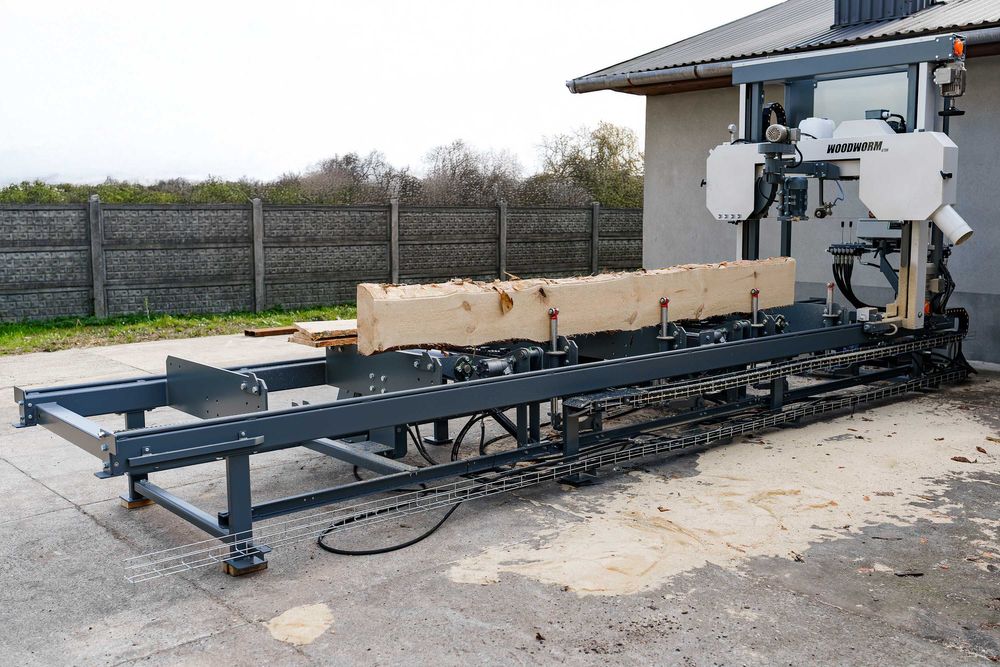 Trak Taśmowy z Pełną Hydrauliką. Korowarka,ISP,Pulpit Stacjonarny.