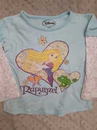 Bluzeczka dziecięca dla dziewczynki Disney Rapunzel