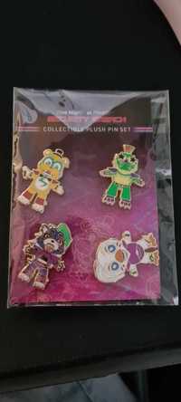 Five Night's at Freddy's Security Breach - Plush Pin Set NOWY