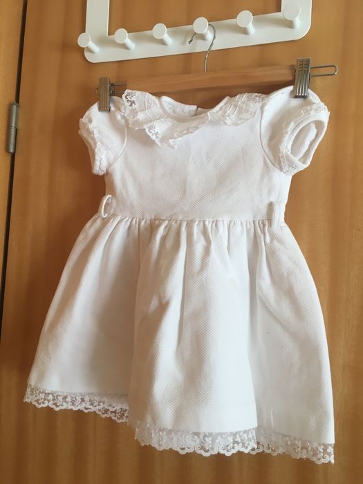 Vestido branco 9meses