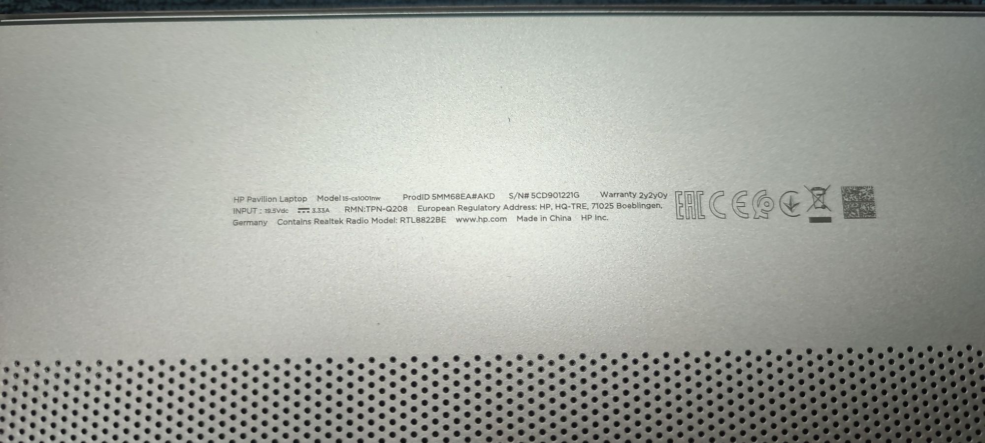 Laptop HP Pavilion 15