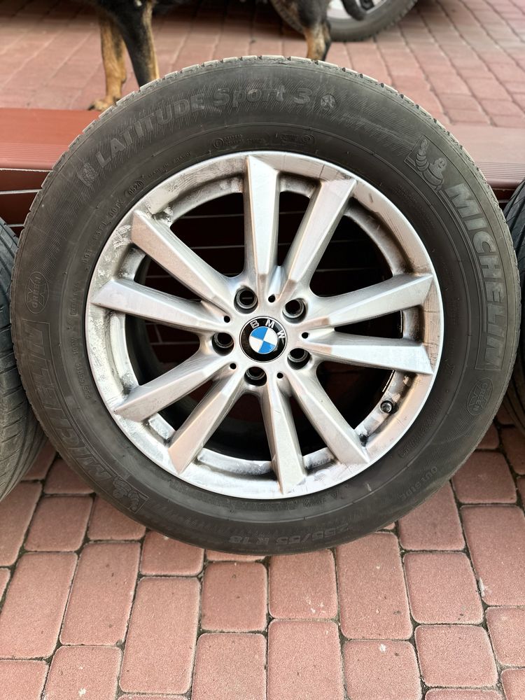 BMW X5 ( шины + диски ) Michelin latitude sport 3 255/55 R18