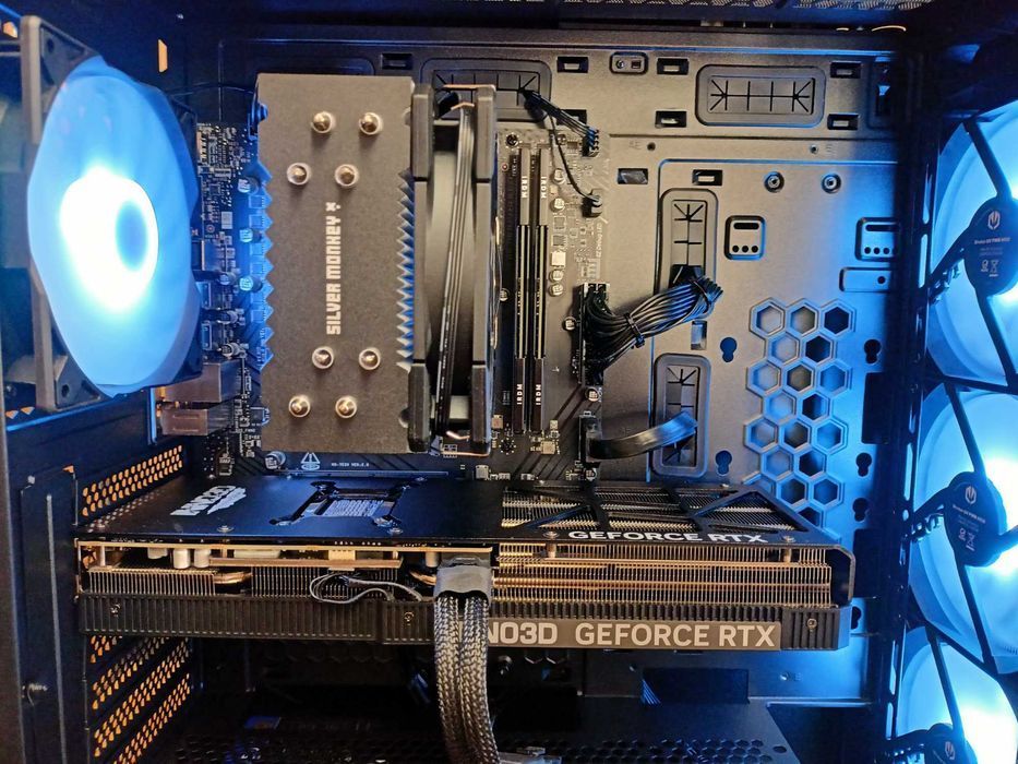 Nowy Komputer Gamingowy Ryzen 7 7700 DDR5 32 2TB RTX 5070 TI 16GB FV23