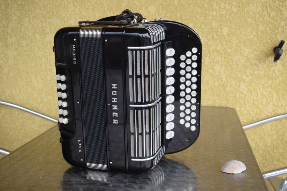 Concertina Hohner Morino Club 5 Voz. Sol Do Fa