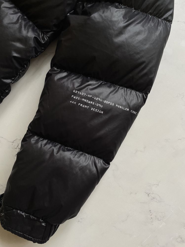 Пуховик Moncler fragment Hiroshi Fujiwara