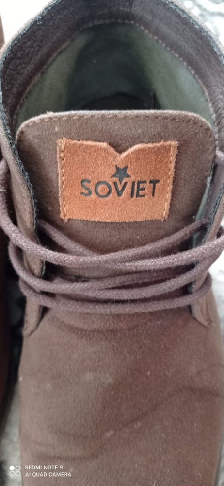Взуття чоловіче замшеве Soviet Desert Brown, 41