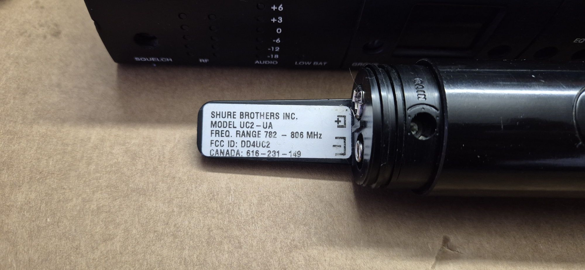Shure UC/SM58 zestaw