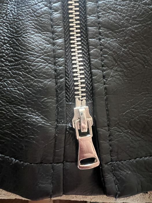 Кожаный сарафан очень крутой хс размер